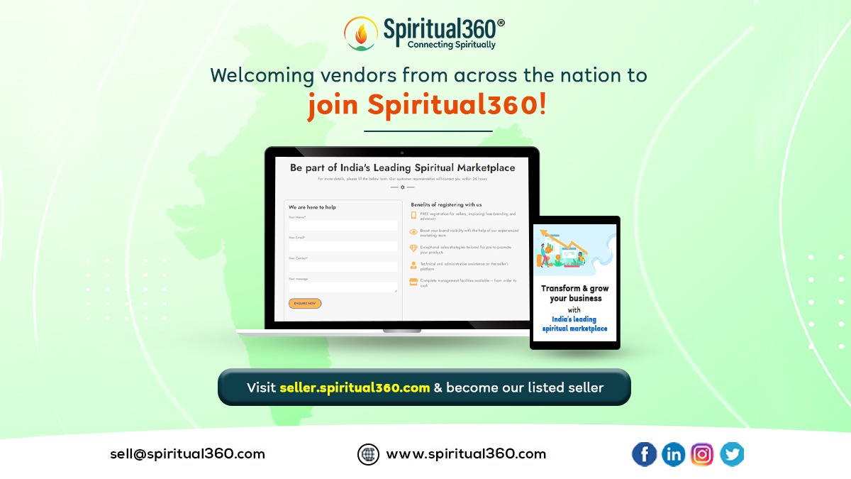 360Spiritual's tweet image. Our website is live now!🎉
.
Let's begin our growth journey and scale new heights of success together🤝
.
Check out our website at 👉 seller.spiritual360.com and become a listed seller today
.
.
#Spiritual360 #Spiritual360store #Spiritualmarketplace #Spiritual360seller