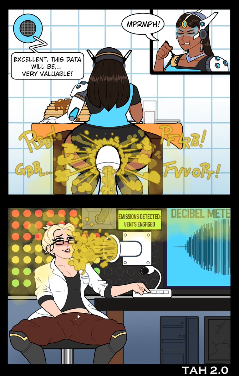 TAHHaut's tweet photo. Mercy "Researching" Symmetra (Overwatch) for @lolotron6 https://t.co/M4EriyRkZA