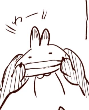 もはや原型がない🐰ちゃんたち 