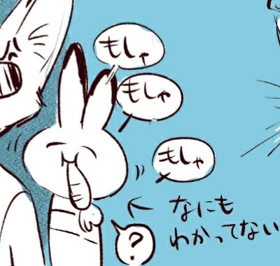 もはや原型がない🐰ちゃんたち 