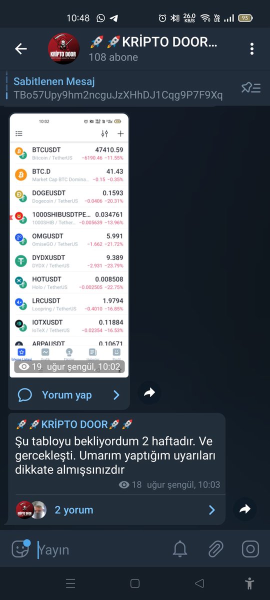 kriptodoor's tweet photo. SİZDE ARAMIZDA YERİNİZİ ALIN FIRSATLARI KAÇIRMAYIN ARKADAŞLAR.
TELEGRAM TAKİP LİNKİMİZ.
👇👇👇👇👇👇👇👇
https://t.co/QfwPBibcSj
#ElonMusk #DogecoinToTheMoon #Telegram #future #vadeli #Bitcoin https://t.co/Xx89NlTK3d