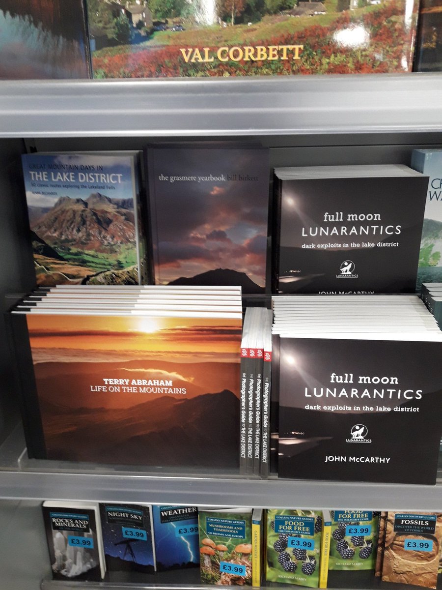 Great to see #Booths <a href="/BoothsCountry/">Booths Supermarket</a> in #keswick #thelakedistrict stocking my Full Moon Lunarantics book.
Tall tales of our monthly moonlit microadventures make a great gift to encourage the adventurer in your life to explore more in the dark.
The night time is the right time.🌕