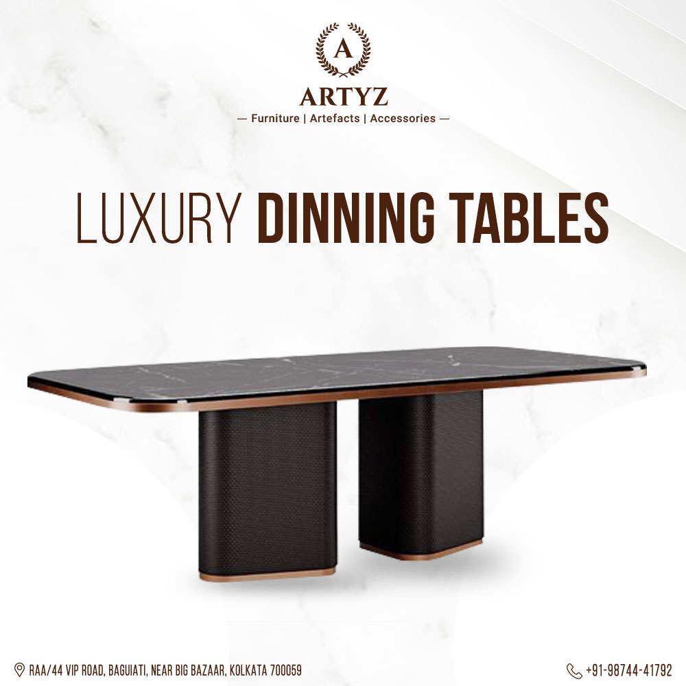 Artyzfurniture's tweet photo. It surely is quite a task to choose a luxury dining table for your ritzy dining room. But, Artyz makes it easy!
Have you seen our luxe dining table collection yet? Head to our showroom, today!
#diningtables #luxuryfurniture #interiordesign #livingroomideas #Artyz https://t.co/Y0S4f94dg0