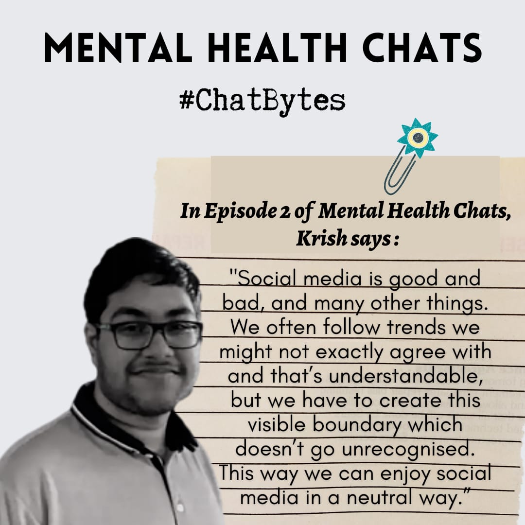 manovichaar_'s tweet photo. Here are #chatbytes from the second epsiode of the instagram live series "Mental Health Chats" on "Social Media, Life &amp; Mental Health"

#Mentalhealth #MentalHealthMatters #mindspeakers2021

@fortis_mhbs @dr_samirparikh https://t.co/uh5AGCzcqR