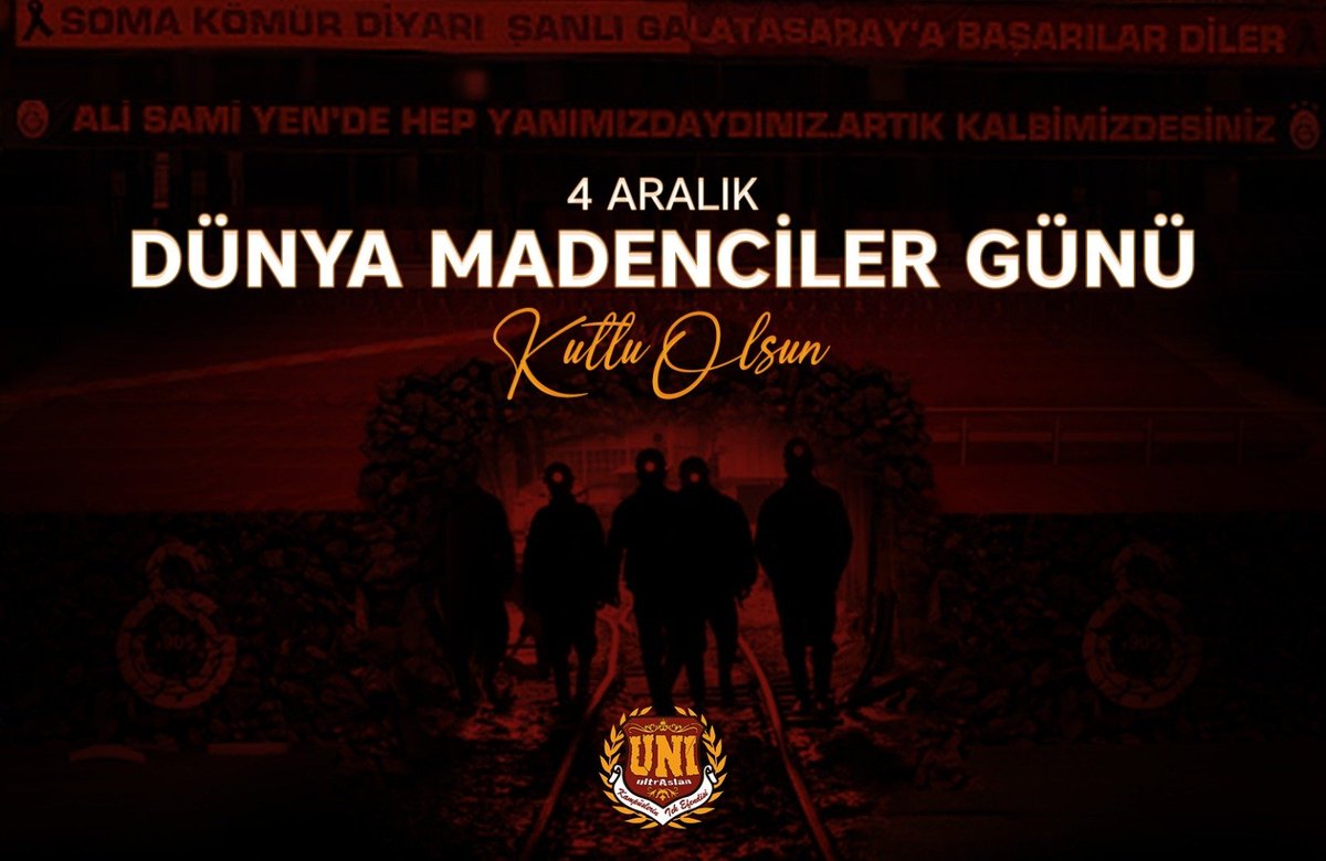 Yer altından yer üstüne değer üreten madencilerimizin günü kutlu olsun!

#4AralıkDünyaMadencilerGünü #ultrAslanUNI