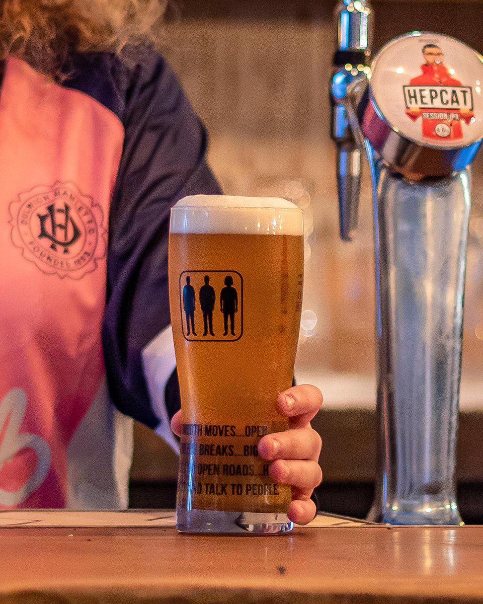 Heading to @DulwichHamletFC today? @ghbc_taproom is calling and it’s got £4 pints of Hepcat and Hunter for all of you with tickets! Grab yours during all #DHFC home games (wed-sun)💖💙