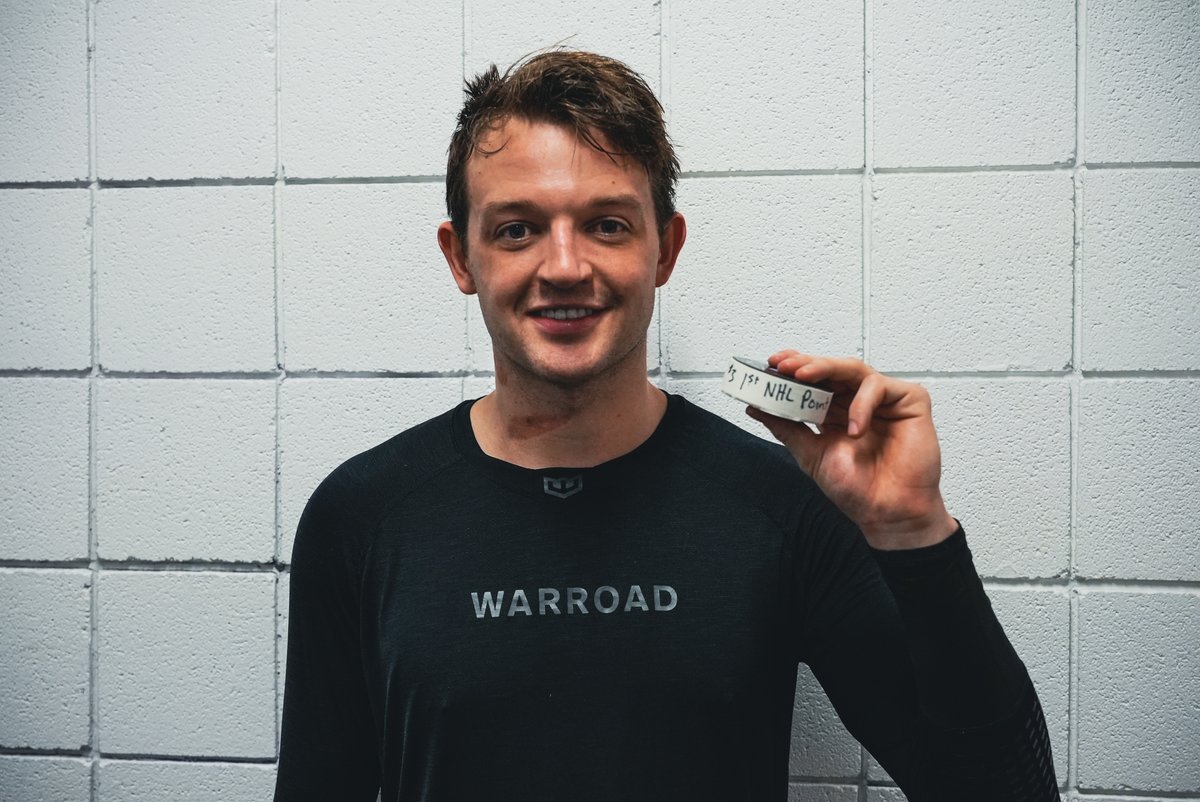 SeattleKraken's tweet photo. big week for the boys! 

congrats to @wborgen19 and @klind13 on getting your first @NHL points! https://t.co/KzVWEyG36F