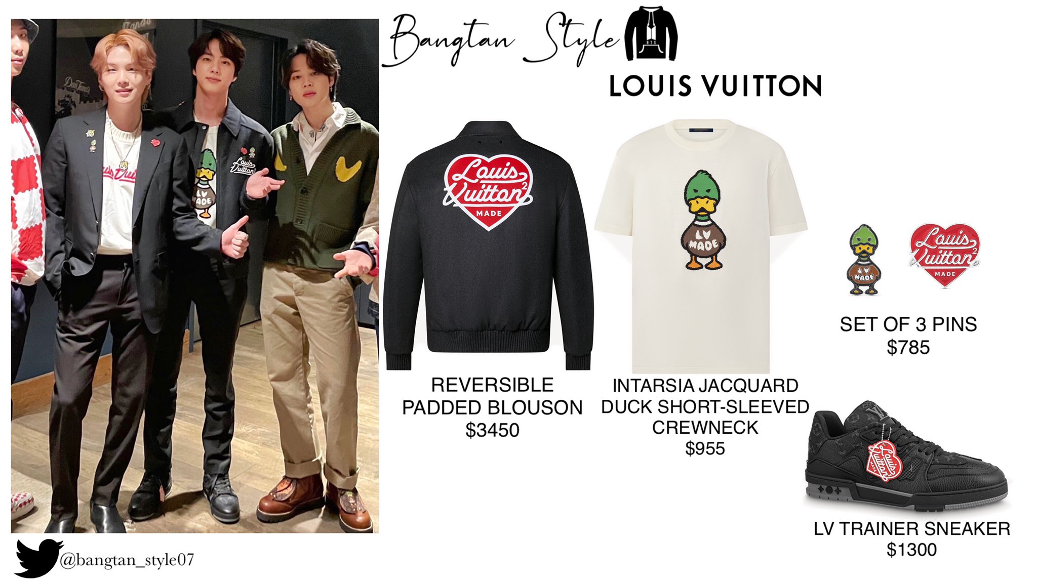 Bangtan Style⁷ (slow) on X: BTS at iHeartRadio Jingle Ball [ Louis Vuitton,  Louis Vuitton x NIGO®️] #SUGA #JIN #RM #BTS @BTS_twt   / X