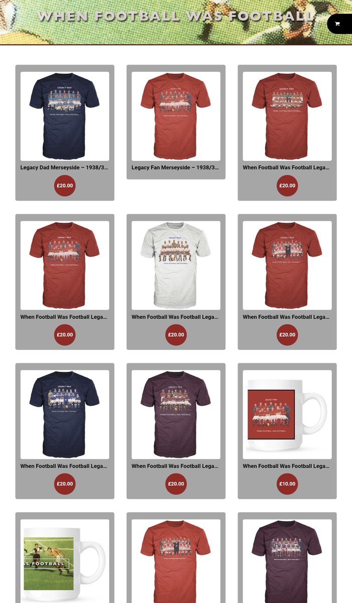 The Perfect stocking filler for #Christmas a #Whenfootballwasfootball T-shirts make someone happy this #Christmas2021 <a href="/TheFarm_Peter/">TheFarm/PeterHooton</a> <a href="/thefarm_carl/">Carl/The Farm</a> <a href="/noisemerch/">Noise Merch</a> <a href="/johnrobb77/">john robb</a> <a href="/Carra23/">Jamie Carragher</a> …ootballwasfootball.noisemerchants.com