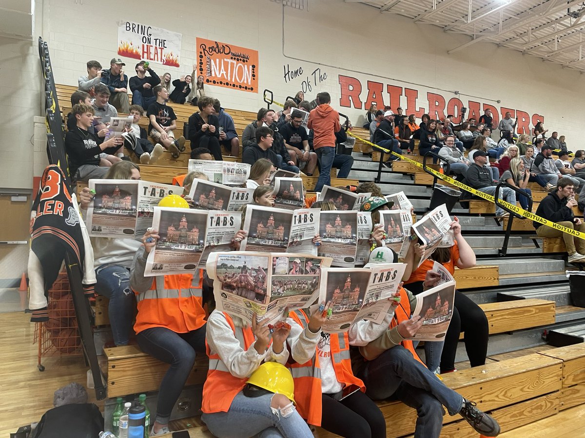 BHSRoaderFans's tweet photo. Best Student Section Around 🗞🗞🗞 https://t.co/TOhj4evLz1