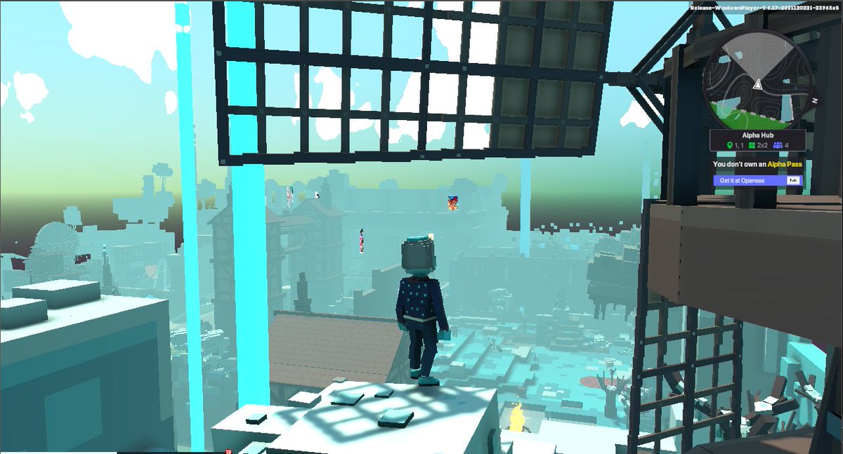 jjay_jj6's tweet photo. @TheSandboxGame Nice view from top. https://t.co/t9P25Ubdb8