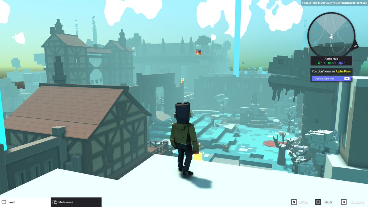 tytyohhh23's tweet photo. @TheSandboxGame What a view! https://t.co/8LCGpKjfxh