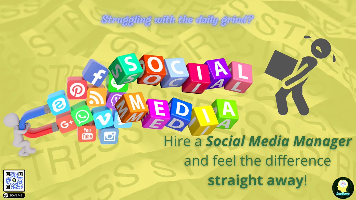 leobanz's tweet photo. For small business entrepreneurs, time and money are always in short supply. Entrepreneurs are regularly forced to make difficult decisions as a result. Is hiring a social media manager worthwhile if it saves you time and results in a successful social media strategy? https://t.co/xMMblaGyDl