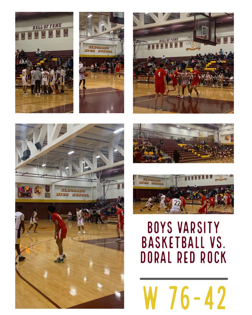 Boys Varsity Basketball with the win tonight🏀 Congrats Coach Walton &amp; boys. #EHSAthletics