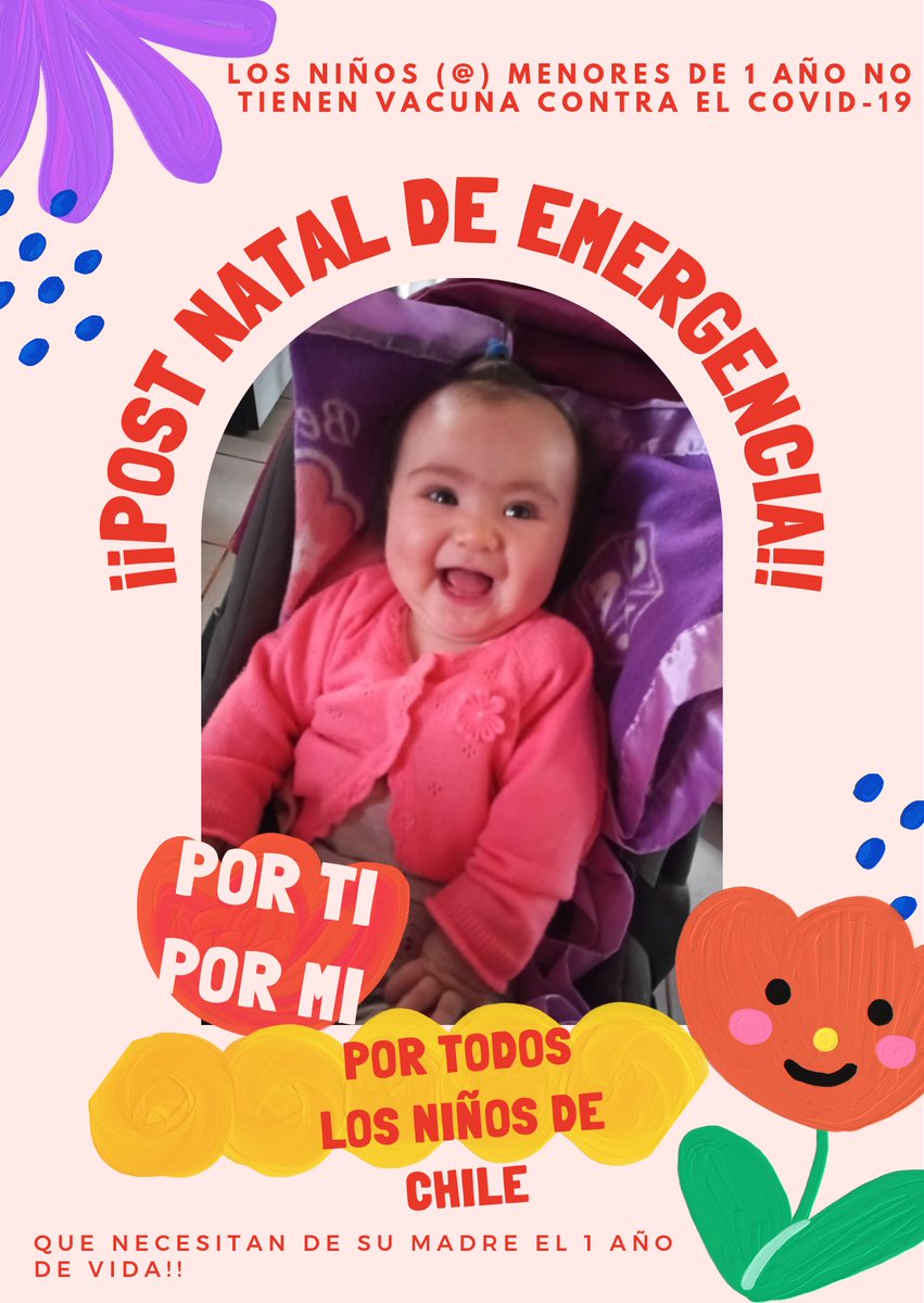 imhjyj's tweet photo. @rodrigosepu #posnataldeemergencia los niños y niñas menores de 1 año no tienen vacuna contra el covit 19. Las salas cunas y jardines infantiles estan trabajando al 50% por que hay que cumplir con las normas sanitaria. https://t.co/rURASIGoAH