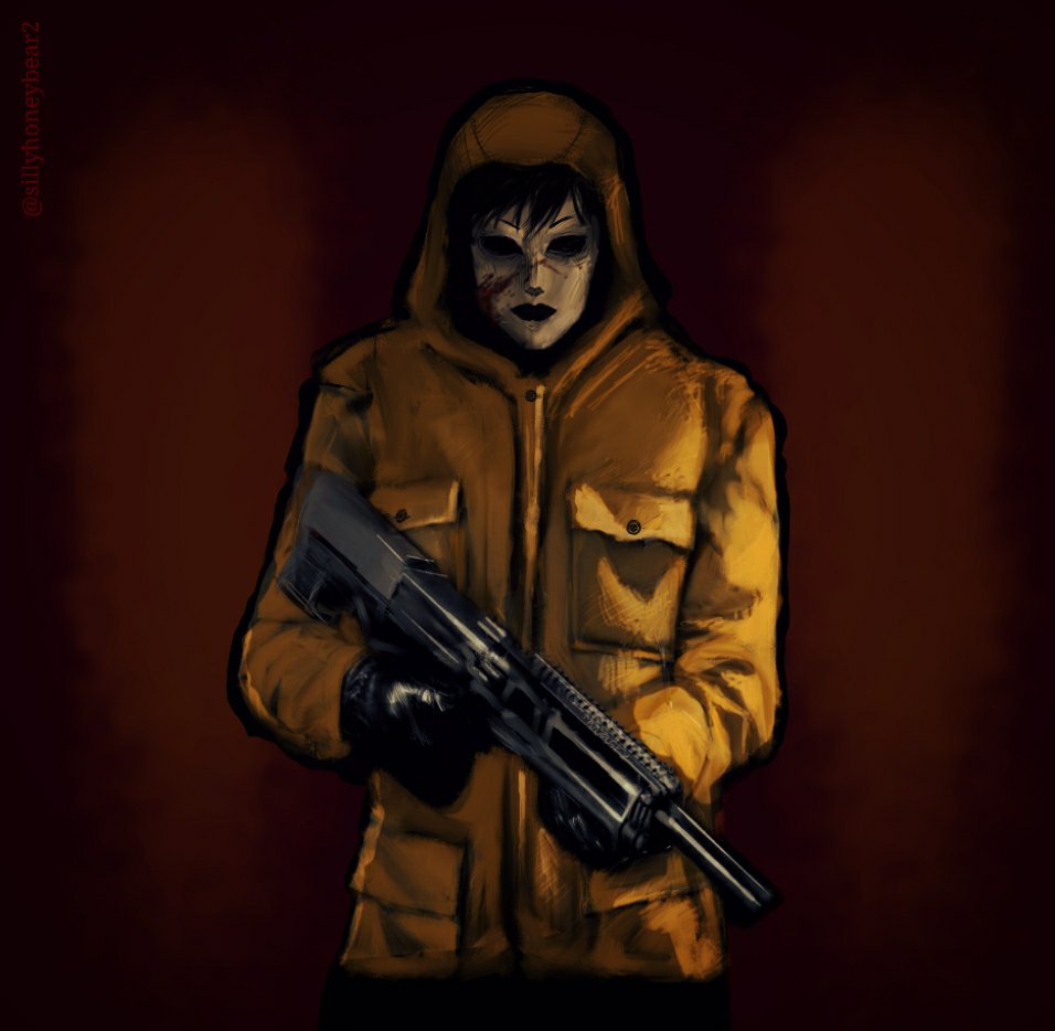 sillyhoneybear2's tweet photo. Masky the Proxy- a free commission I had alot of fun drawing for @y1zLxtgOgMRecEv ! 🔪 #masky #slenderproxy #creepypasta https://t.co/aPB6g2RiHu