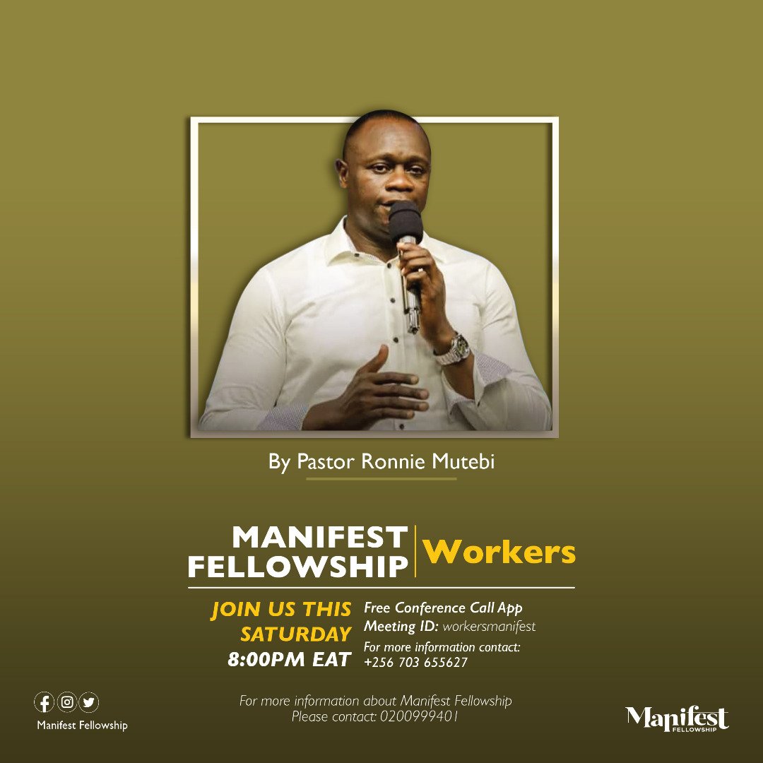 colossal_77777's tweet photo. Join us tonight, Saturday, 4th December 2021 as we host Pastor Ronnie Mutebi of Phaneroo Ministries Int'l during our Mastery session.
⌚Time: 8pm - 9pm [EAT]
📲Venue: ONLINE👇🏼💃🏼
🔸Free Conference Call App:
#Masterysession
#Workersmanifest
#Manifestfellowship https://t.co/0hUdo3kkaH