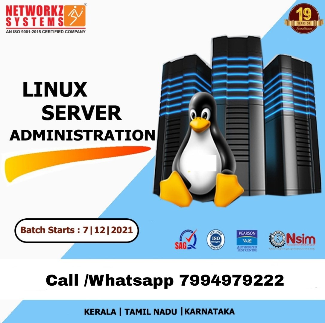Digital70910201's tweet photo. 🔴Want to Learn Linux Server Administration? 
⏺️Placement Support
⏺️Technical Experts Teaching
⏺️Online /Offline classes

Contact - 7994979222
Google Forms👇 https://t.co/xXZ4GvHx73
What's app message 👇
https://t.co/sQ1Icwe0cn https://t.co/zh1TfWJMRg