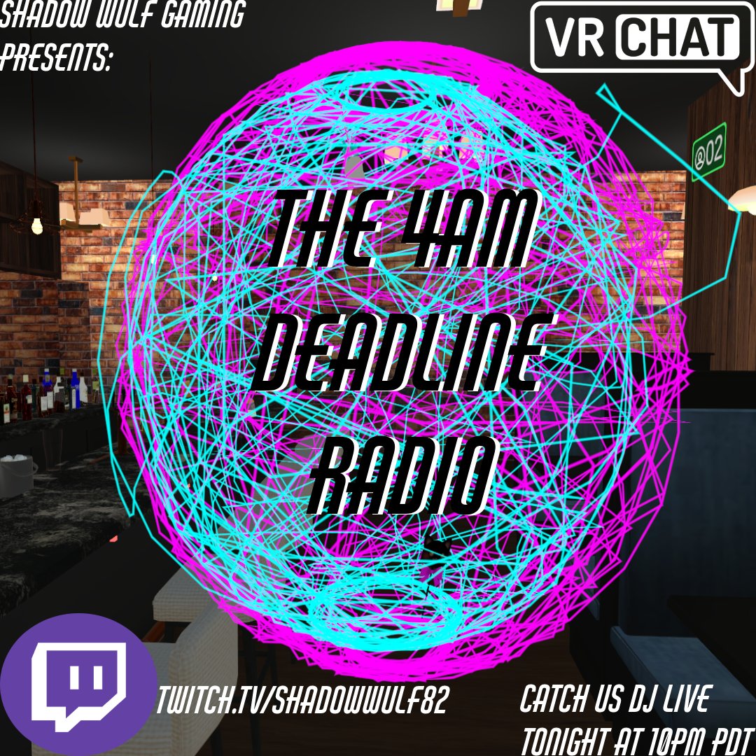 shadowwulf82's tweet photo. Going live in an hour and a half! As part of the #Desumber party stream, we're gonna be raising money for @StJude Children's Hospital
Come by, tune in, tell your friends, hang out! Music, good vibes and more π
Also HUGE HAPPY BIRTHDAY @ShrikekillerTTV ! πππ
#4AMDeadline https://t.co/KrOhieTDOw