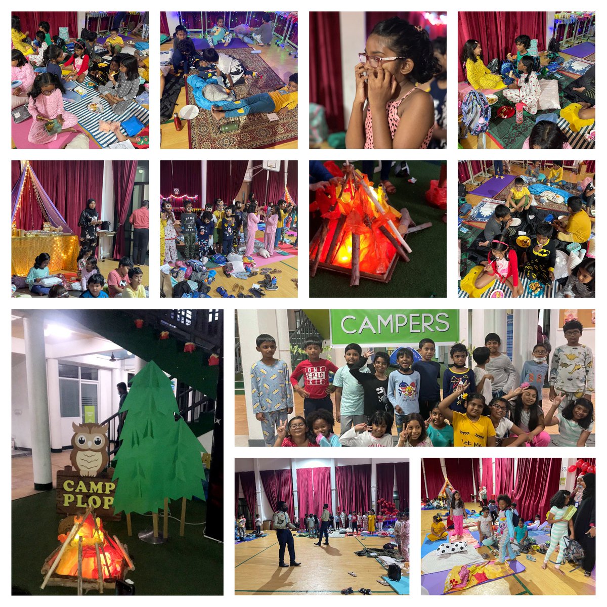 CAMP PLOP! It's an event organised for 2nd Graders to make them appreciate the love for darkness. Students in their PJ's, had a fun time singing, dancing, eating and most of all made new memories.