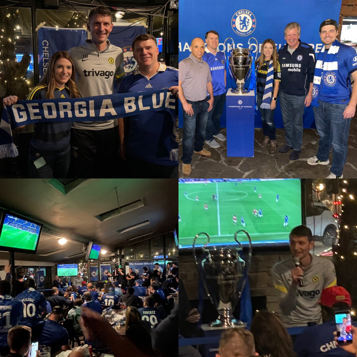 What a great night at <a href="/Brewhouse_Cafe/">Brewhouse Cafe</a> with <a href="/tflo_flo/">Tore Andre Flo</a> and <a href="/ChelseaFC/">Chelsea FC</a> supporters from all over the south! <a href="/southeastblues/">Southeast Blues ⭐⭐</a> <a href="/CFCInAmerica/">Chelsea In America</a> <a href="/ChelseaFCinUSA/">Chelsea FC USA</a>