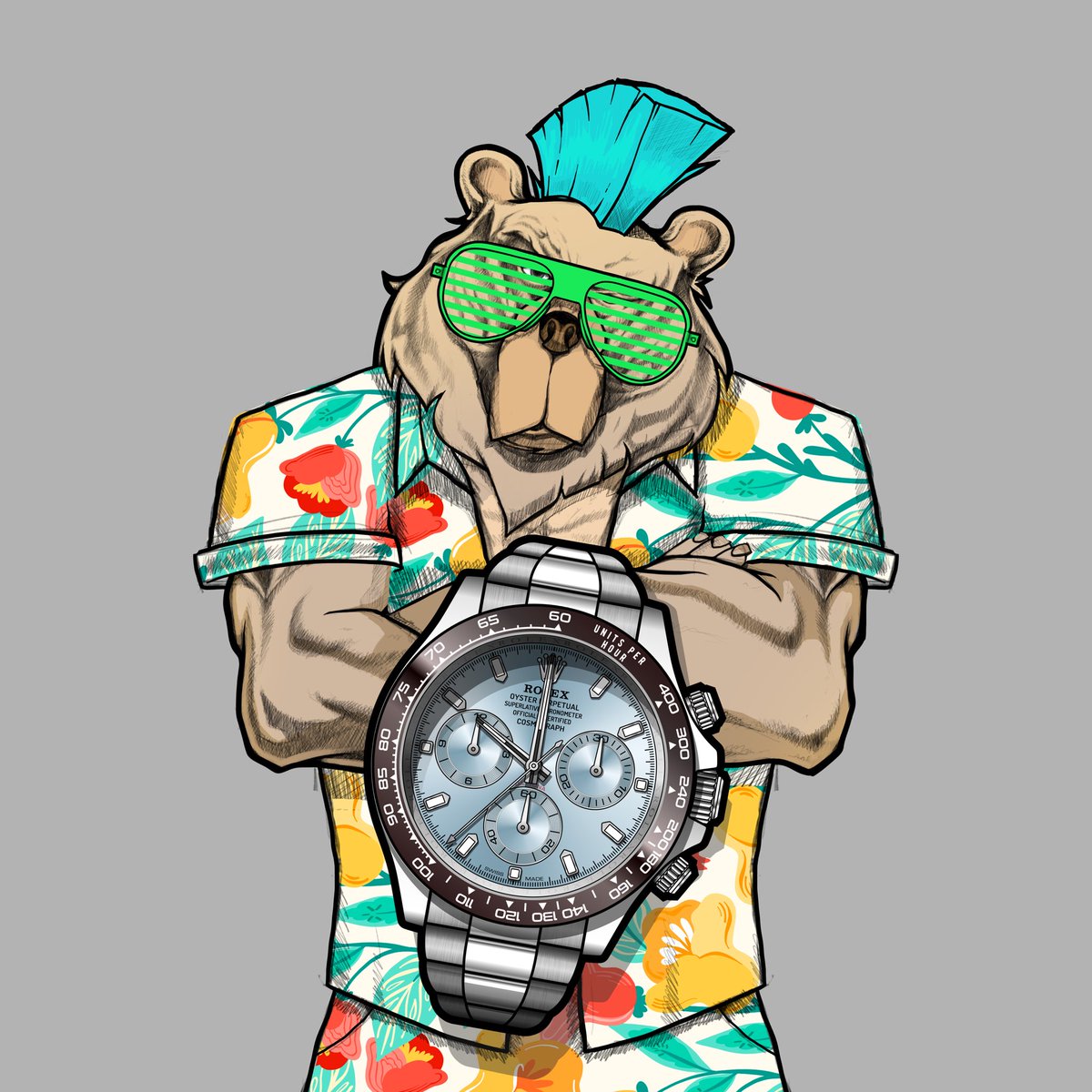 ArkoudaNFT's tweet photo. Are you ready for the #CryptoBearWatchClub ? #CBWC #NFT #NFTs #NFTdrop https://t.co/Wty4jwspgA
