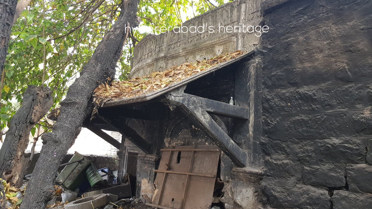 hydheritage_'s tweet photo. Original ticket booking counter of  James Street railway station still  exists,half sunken in debris,in a state of despair,served lakhs of commuters. In 1951 NSGR (Nizam State Guaranteed Railways) merged with Central Railways. please restore.@arvindkumar_ias @drmsecunderabad https://t.co/OoqizO2uMi