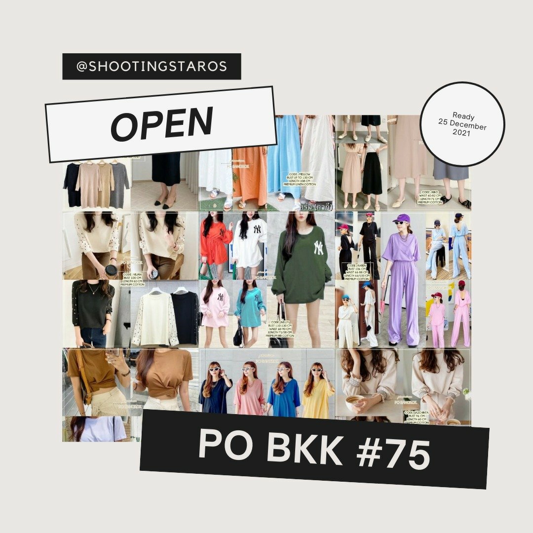 ShootingStarOS's tweet photo. OPEN PO BKK 75 💖

Full Catalog on IG SHOOTINGSTAROS

Ready 25 December 2021
Buy 2pcs disc 5k/pcs
Buy 3pcs disc 10k/pcs

WA 087860331707 
LINE@ ELM9869B / gungindaho7 https://t.co/SGAZ1aKn1B