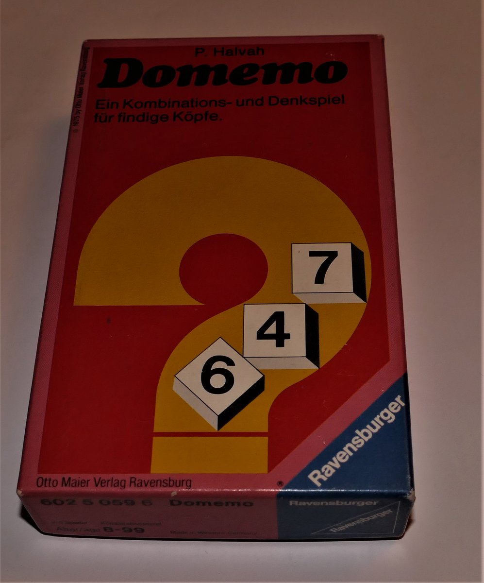 FIGURE IT, Alex Randolph, HUCH! 2021
Was ist so besonders an Randolphs Idee, dass sie 46 Jahre überleben konnte. Hier sind es verdeckte Zahlenplättchen, die vor den Spielern stehen und deren Zahlencode es mit klugen Fragen zu entschlüsseln gilt. 
mit80.de/index.php?/arc…