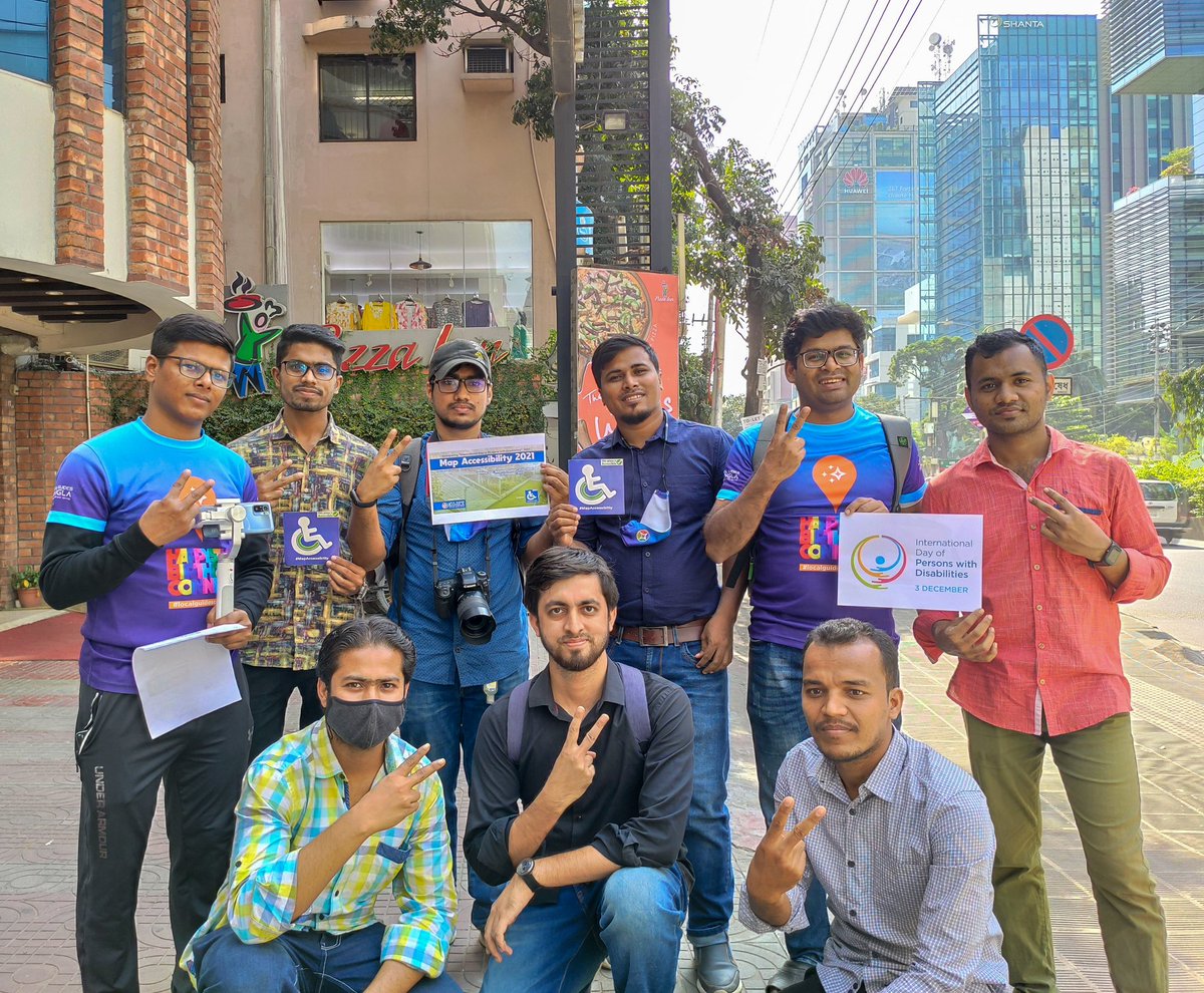 shafiullg's tweet photo. Had a quality time celebrating the "International Day of Persons with Disability" by #UN
We organized this great meet-up for mapping #accessibility on @googlemaps &amp; creating awareness about the right of disabled in Bangladesh.
 #LocalGuides #MapAccessibility #localguidesconnect https://t.co/X7dqV9lu7U