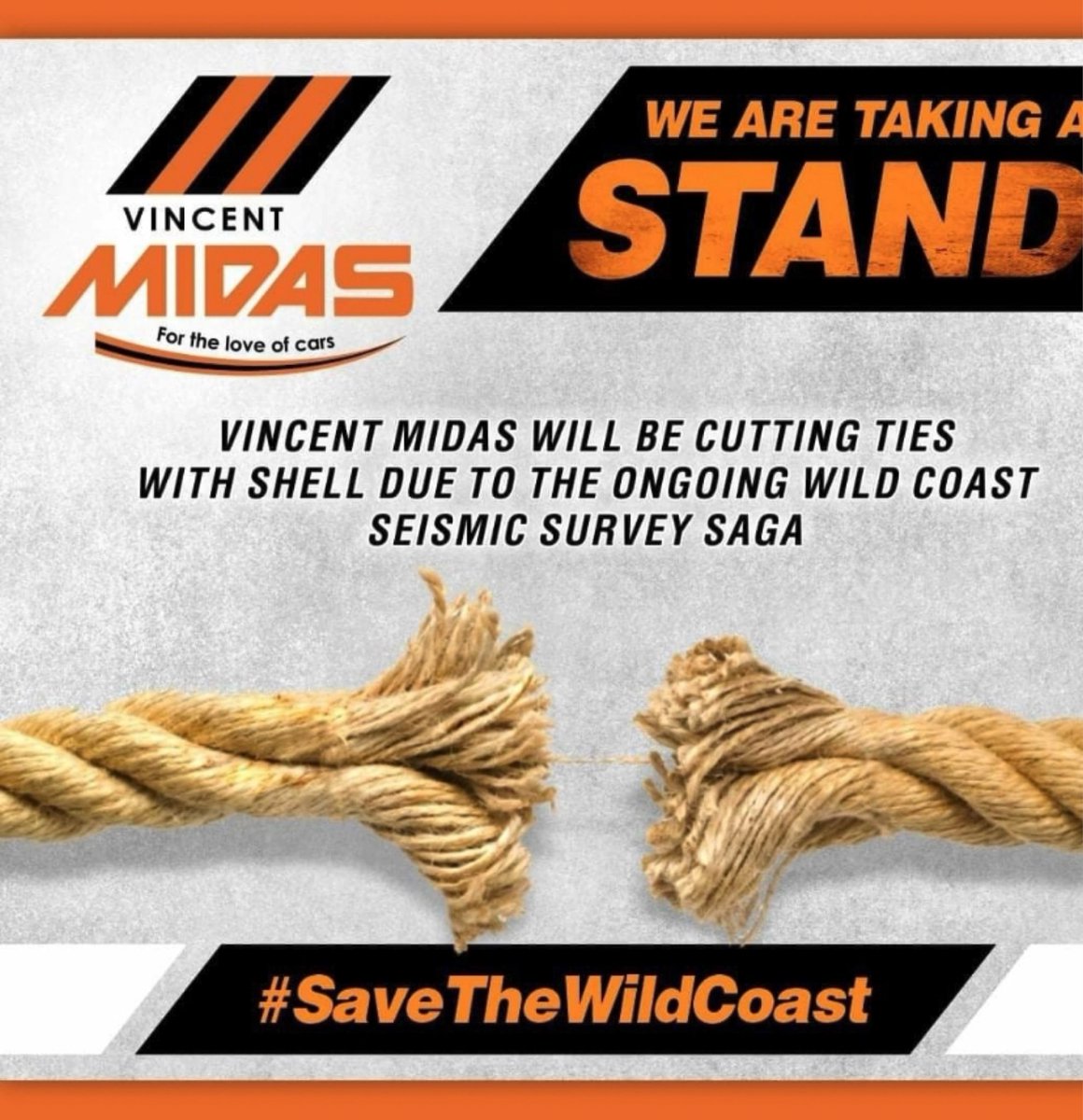 NikkiTaylorTFS's tweet image. Yay to Vincent Midas, another company with a conscience that is saying #ShellNo to #SeismicHarms. #Shell redeem yourself and show you care so we don’t have to impose lifelong boycotts. Spread love and peace and not hate for your brand &amp;amp; Co. We won’t forget. 🙏