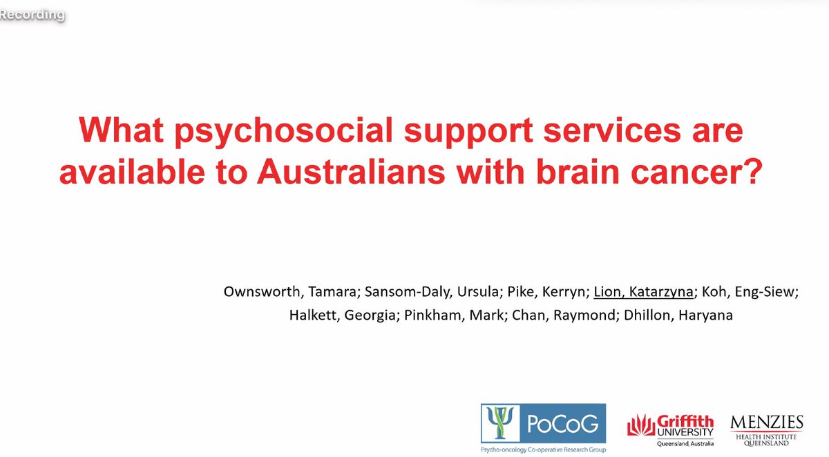 POCOG1's tweet photo. To understand how to implement #TeleMAST @KatarzynaLion conducted a survey of #Australian #HCP providing #Psychological support to people with #BTSM
#POCOGVSM #PsyOnc #SuppOnc #OzOnc https://t.co/KhuwHB0e38