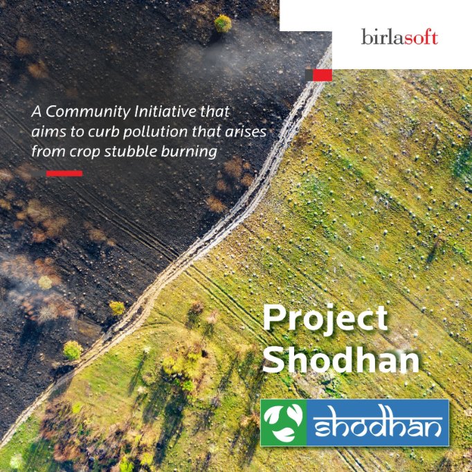 birlasoft's tweet photo. In the past four years, Project Shodhan, has pioneered a systemic change through initiatives that have helped curb air pollution in states within Northern India. Learn more - https://t.co/GWnQr85jSX
@CIIFoundation #cropresiduemanangement #zerostubble #BirlasoftForCommunity https://t.co/5gMPfnOMZC