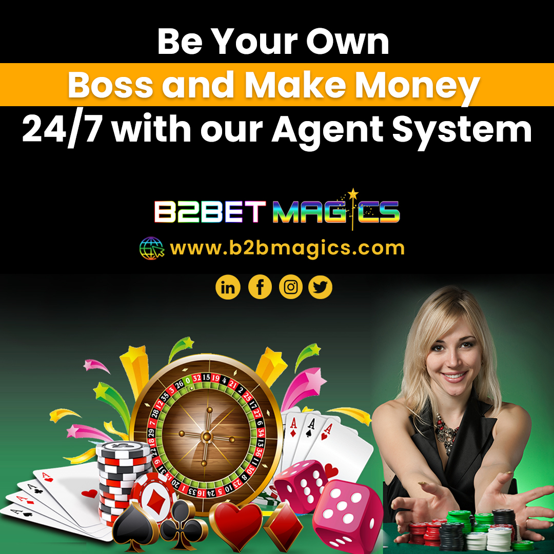 b2betmagics's tweet image. Be Your Own Boss and Make Money with our Agent System. bit.ly/3lfIDfF
#Casino
#AgentSystem.
#LiveDealers 
#VirtualSports
#Sportsbook
#LiveDealersGames