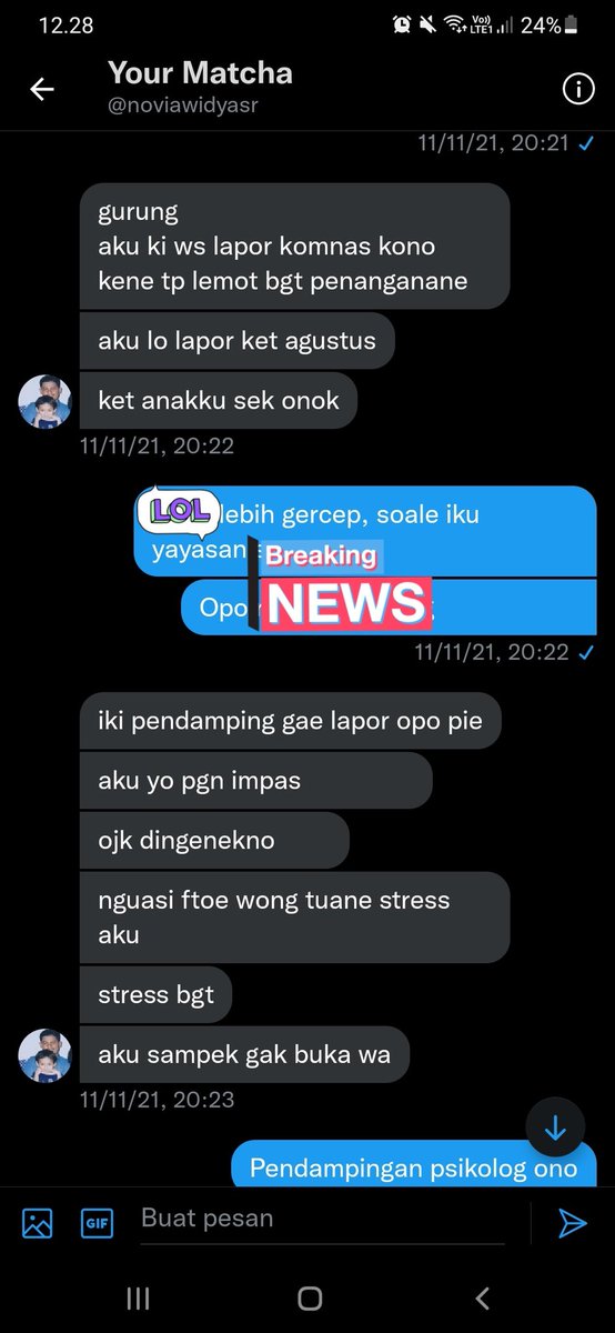 Almarhumah bukannya tidak pernah meminta tolong. Novia selalu mencoba mencari pertolongan dan keadilan, tapi dunia memang sekejam itu.

#SAVENOVIAWIDYASARI