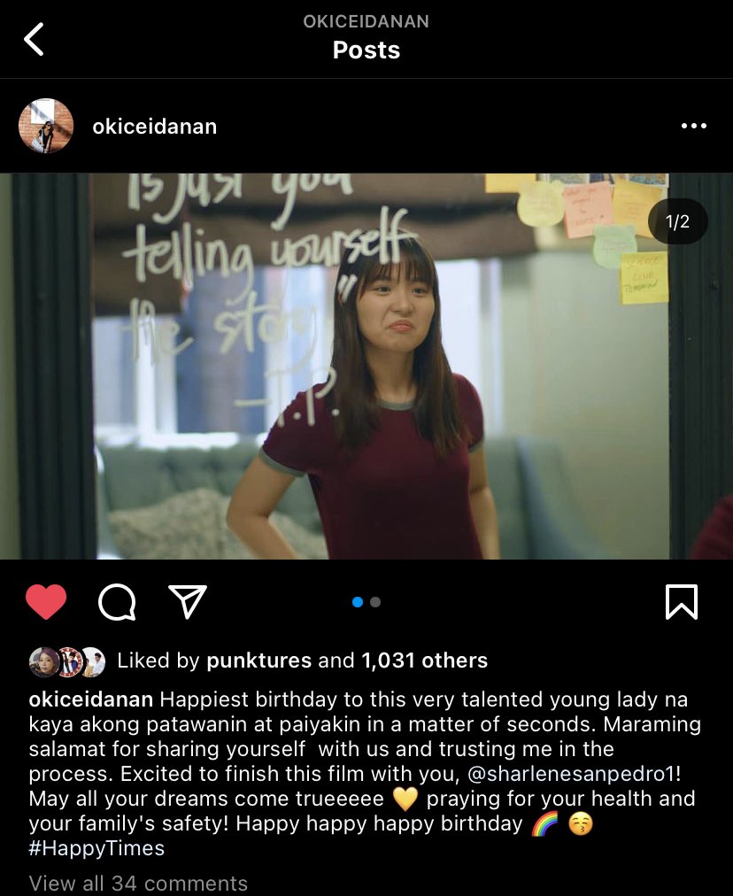 JE0NGHA's tweet photo. parang gets ko na yung sinabi ni direk ice when she said na shar can make her cry and laugh in a matter of seconds…

HAPPY TIMES TRAILER
Sharlene San Pedro | Ricci Rivero https://t.co/MGjGw5mejs