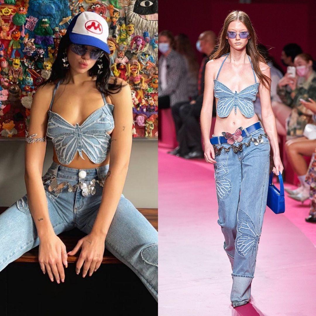 VogueFrance's tweet photo. The 2000s are back are we're not mad about it. 🦋
© Instagram @dualipa / Blumarine https://t.co/YuBIHyRIPq