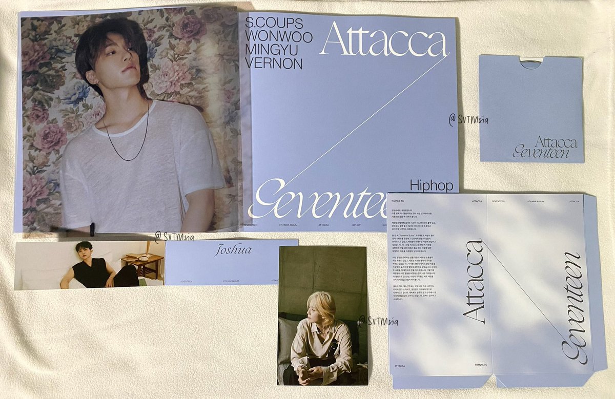 SVTMsia's tweet photo. [ WTS - Msia Only 🇲🇾 ]

📌 SEVENTEEN Official 9th Mini Album - Attacca Unsealed

• RM 30 for each unsealed album 
- You’ll get everything in the pictures below ✅
• Excluding shipping ❗️
• Readystock

Help RT @svtmarketmy @PasarSeventeen #PasarSVT #PasarSeventeen ㄱㅅ💛 https://t.co/83r5qensP0