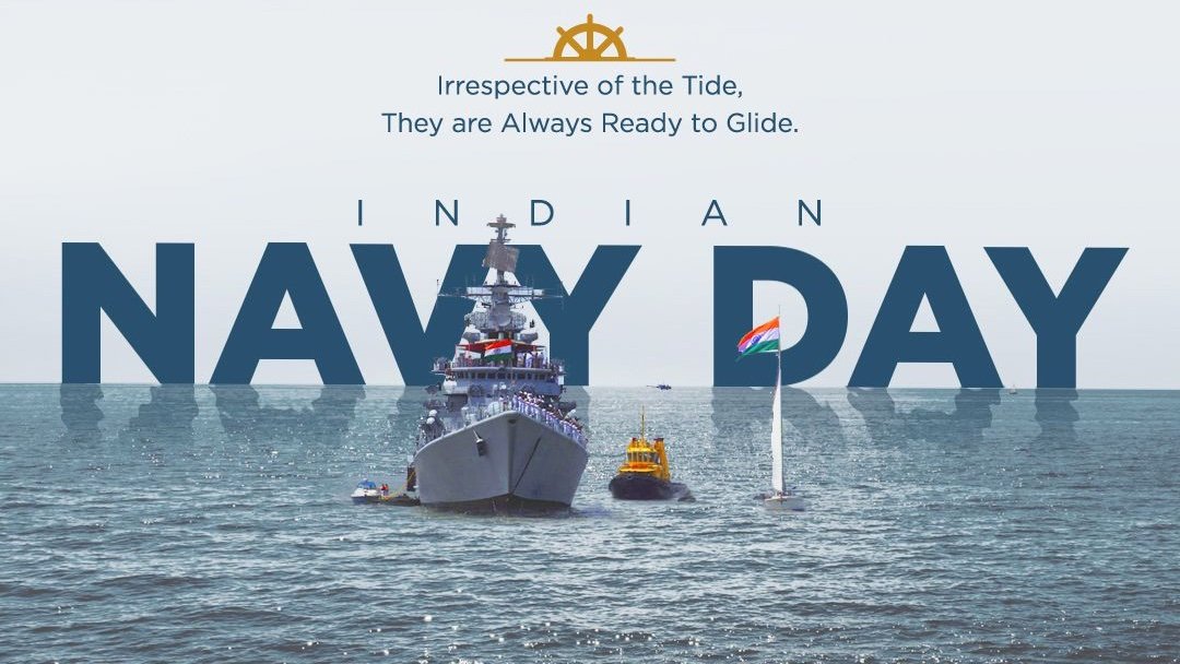 A very Happy #IndianNavyDay2021 to our GREAT Naval heroes 💐💐💐 
Extending love nd respect towards our Navy for amazing SPIRIT & DEVOTION🙏🙏👍
जय हिंद-जय भारत🙏🇮🇳
#NavyDay2021
#IndianNavyDay