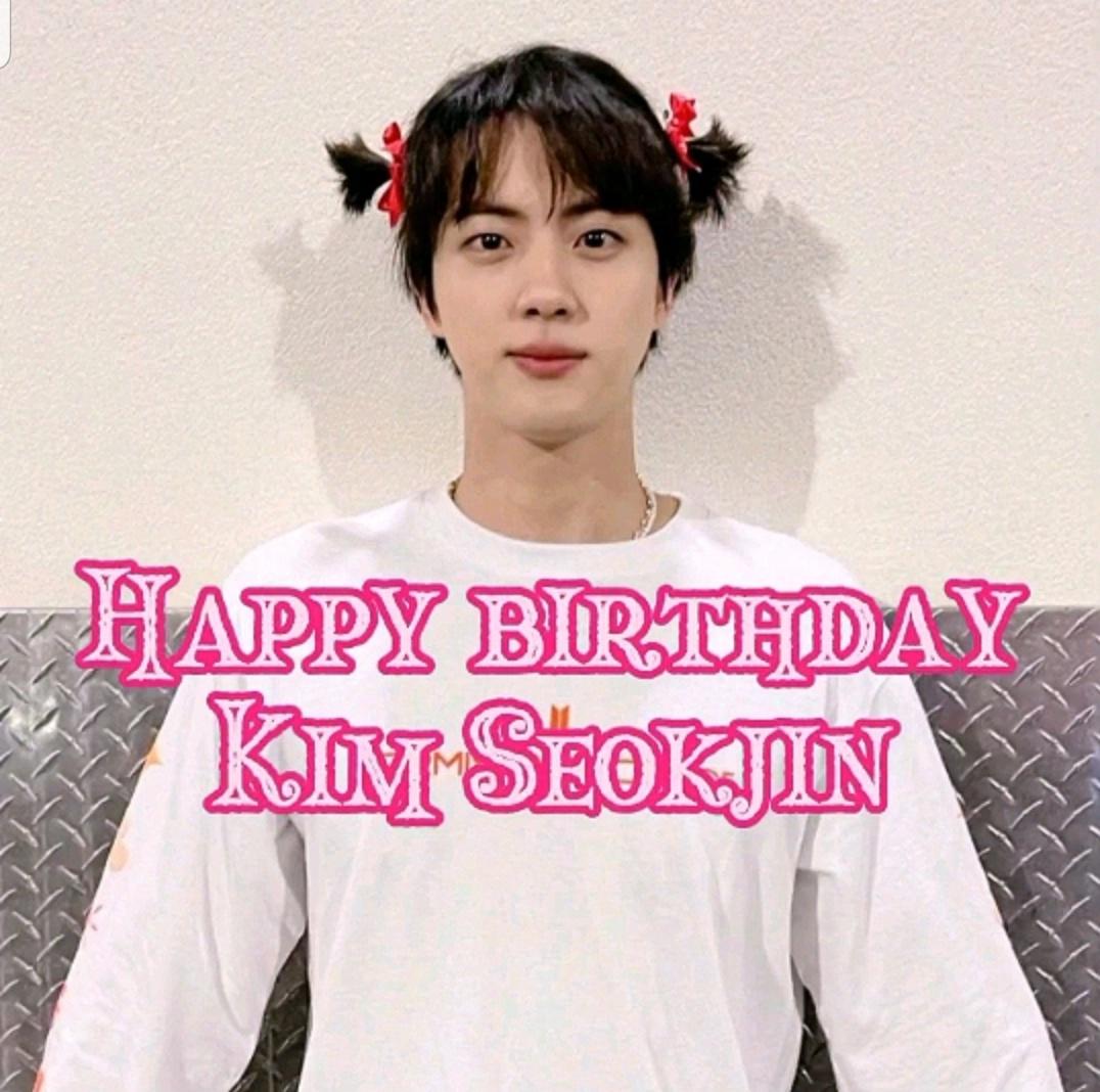 asya2130's tweet photo. Happy Birthday my Worldwide  Handsome 💜💜💜
생일축하함니다 김석진 💜💜💜
#HappyJinDay #BTS @BTS_twt 💜 https://t.co/Olgo46jigR