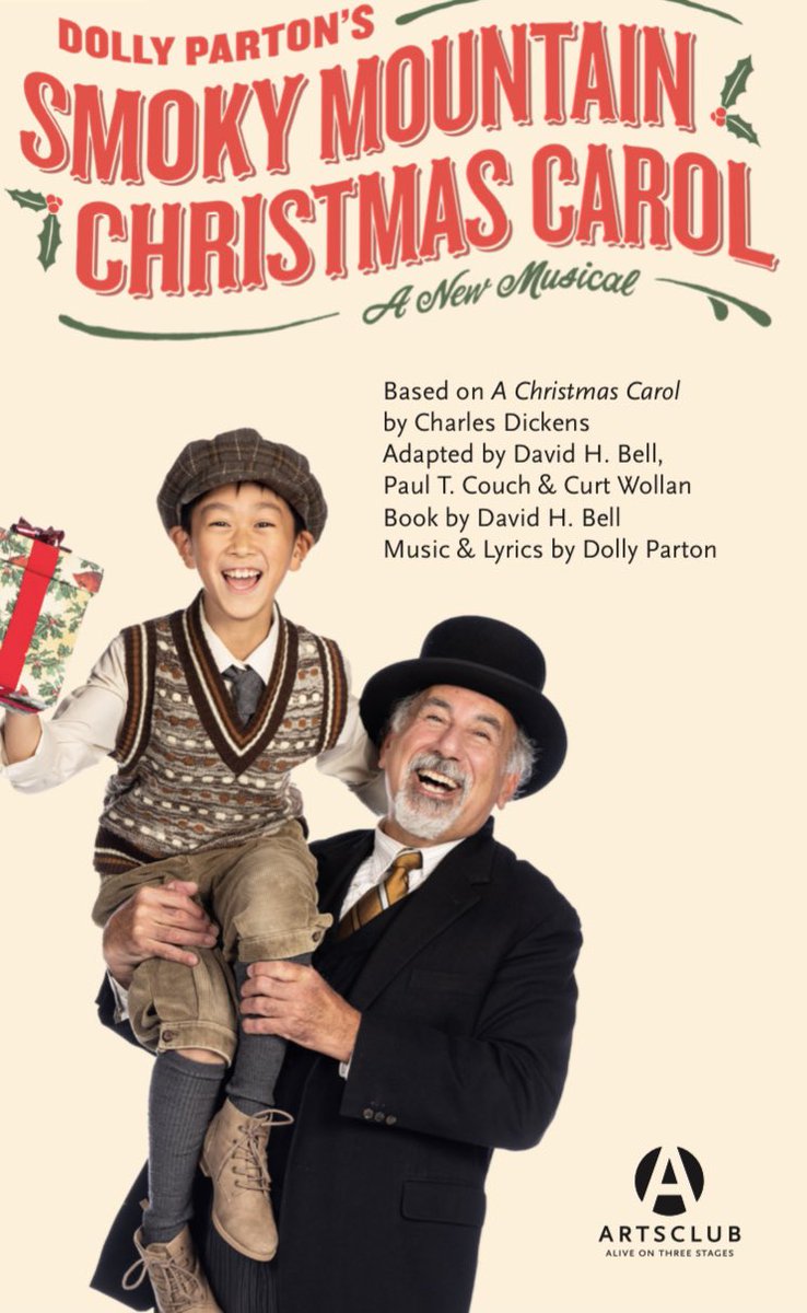 Ms. Murphy and I are delighted to be at the Stanley Theatre tonight, watching Grade 4 student Rickie as Tiny Tim!  The show is great - go see it if you can.  I cried multiple times. “We owe you one penny!” <a href="/theArtsClub/">Arts Club Theatre Company</a> <a href="/StGeorgesJrArts/">StGeorgesJrArts</a> <a href="/SaintsBC/">St. George's School</a>