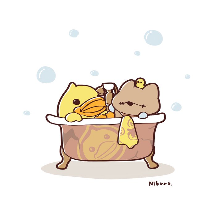 「入浴 ラバーダック」のTwitter画像/イラスト(人気順)