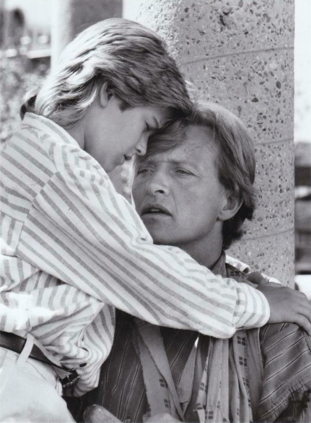 Happy birthday, Rutger.

Rutger Hauer and Brandon Call in \Blind Fury\ (1989), press photo  