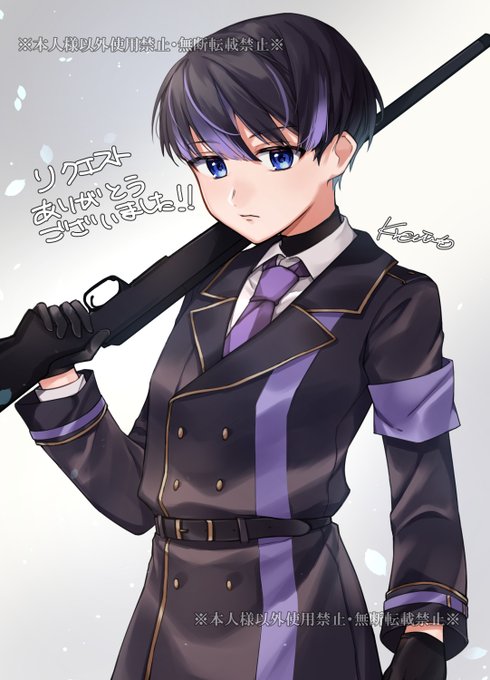 軍服男子のtwitterイラスト検索結果