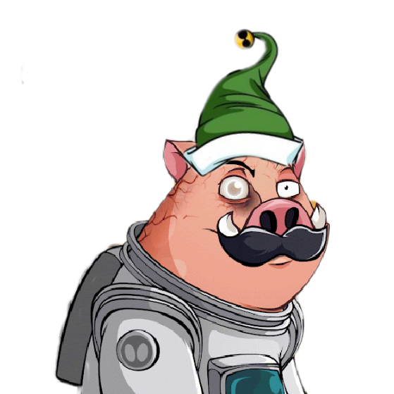 porkforce's tweet photo. On the fourth day of porkmas my true pork gave to me! Find out in the discord @PORK1984 #porkforce #oink #NFTCommunity https://t.co/qTFriUc1aU