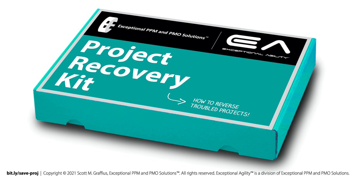 Exceptional_LLC's tweet photo. How to reverse troubled projects!
📦 Project Recovery Kit: https://t.co/Fx0H8zdoWT
#project #recovery #projectrecovery #projectrecoverykit #rescue #projectrescue #projectmanager #projectmanagement #projectmgmt #turnaround #reversetroubledprojects #PMO #ePMO #PMOT #businesscase https://t.co/YdULgUJVje