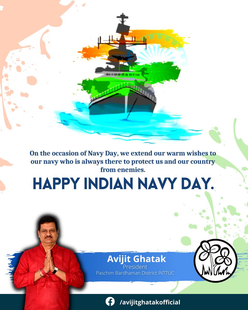 Saluting our navy personnel and their families on the occasion of #NavyDay.
Their contribution towards building our nation is unparallel and unmatchable.