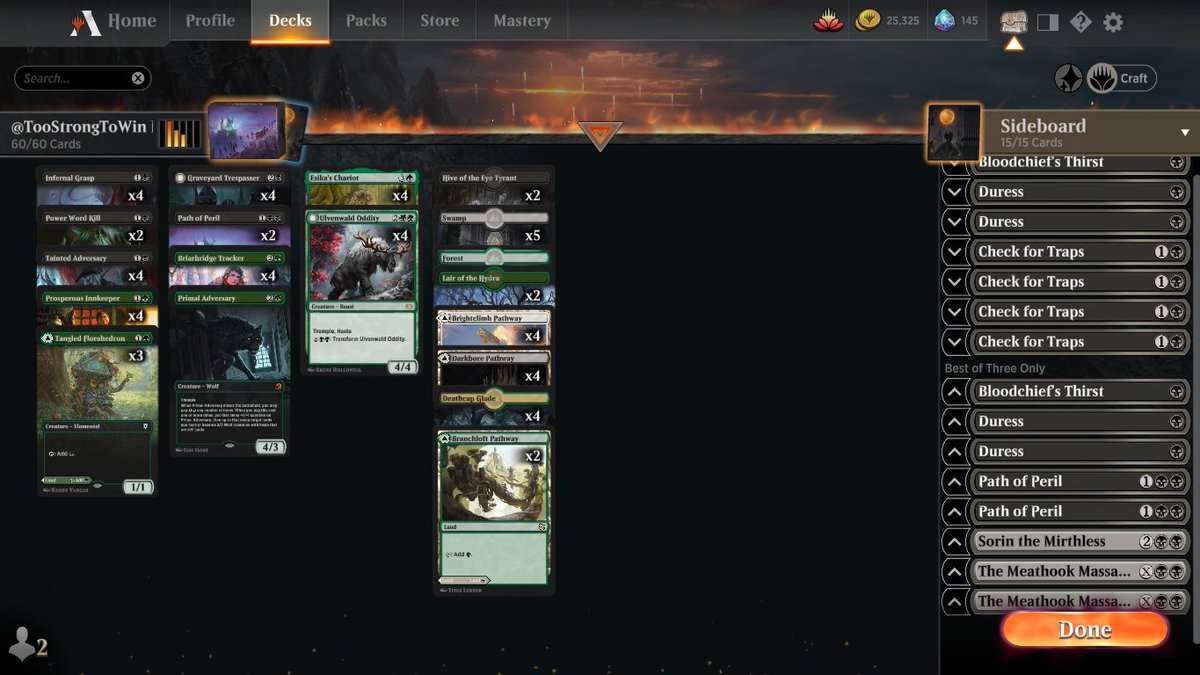 MarcoWish_'s tweet photo. YOU KNOW WHAT? I WAS RIGHT!
I'VE BUILT THIS DECK FROM 0 TO BURST EACH TIER 1 AND HERE I AM
FOR THE 2ND TIME, 6-0 AND TOP8 AT THIS LAST REDBULL UNTAPPED 🇮🇹 3RD PLACE IN SWISS
𝐃𝐎𝐍'𝐓 𝐂𝐀𝐋𝐋 𝐌𝐄 𝐃𝐄𝐂𝐊𝐁𝐔𝐈𝐋𝐃𝐄𝐑, 𝐈 𝐀𝐌 𝐀 𝐁𝐎𝐃𝐘𝐁𝐔𝐈𝐋𝐃𝐄𝐑🦾 #RedBullUntapped2021 https://t.co/j6RRiHdYpw