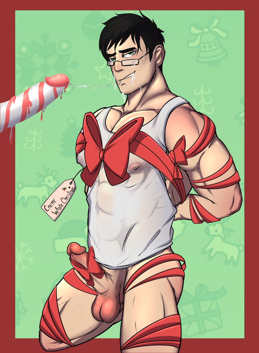 TheCaliMack's tweet photo. Daddy, cummy wummy in my tummy.
Lovely piece by @TankBabyBoyNsfw
Honestly, I would choke and gag myself on a candy cane dick, let those juices run all over my mouth while Master smothers me with his hot creamy eggnog 🤤
#SmutNetwork #bara #NSFW #yaoi #LewdMe https://t.co/loP2BnpfD9