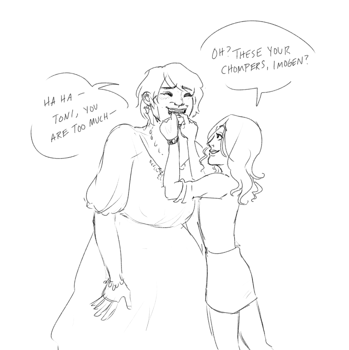 scrappy mansion looter + reclusive vampire lady. who are in love 